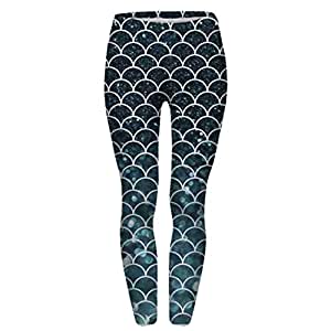 Load image into Gallery viewer, New! Mermaid Leggings - Blue
