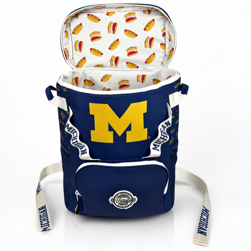 Load image into Gallery viewer, University of Michigan Backpack Cooler
