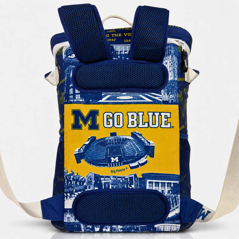 Load image into Gallery viewer, University of Michigan Backpack Cooler

