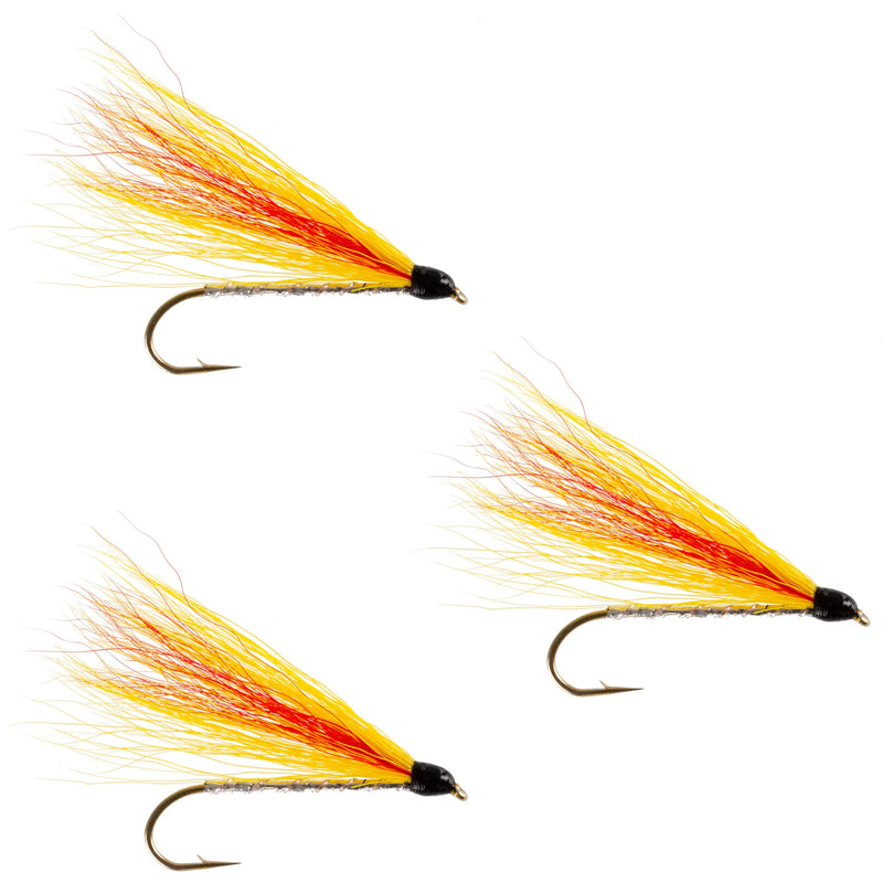 Load image into Gallery viewer, 3 Pack Mickey Finn Classic Streamer Flies - Hook Size 4
