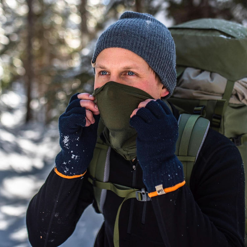 Load image into Gallery viewer, Microweight Wool Neck Gaiter Multiclava - Woolverino
