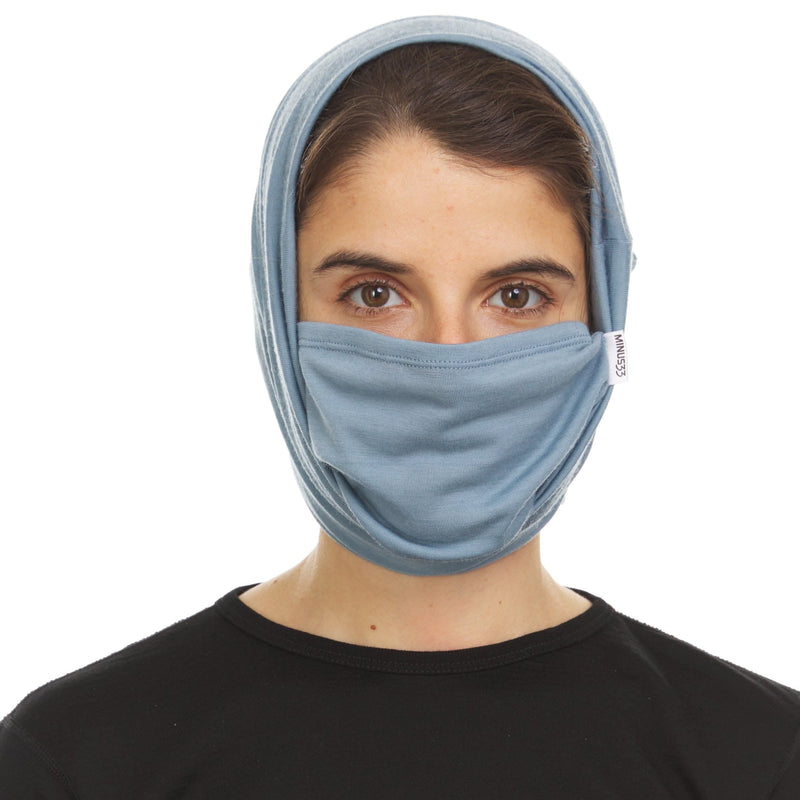 Load image into Gallery viewer, Microweight Wool Neck Gaiter Multiclava - Woolverino
