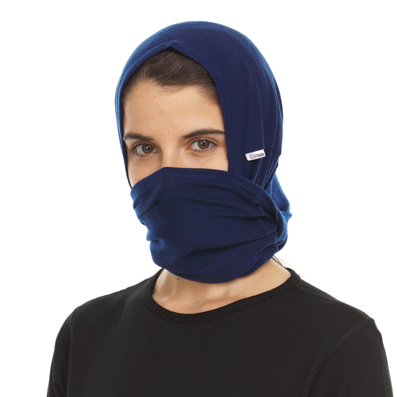 Load image into Gallery viewer, Microweight Wool Neck Gaiter Multiclava - Woolverino
