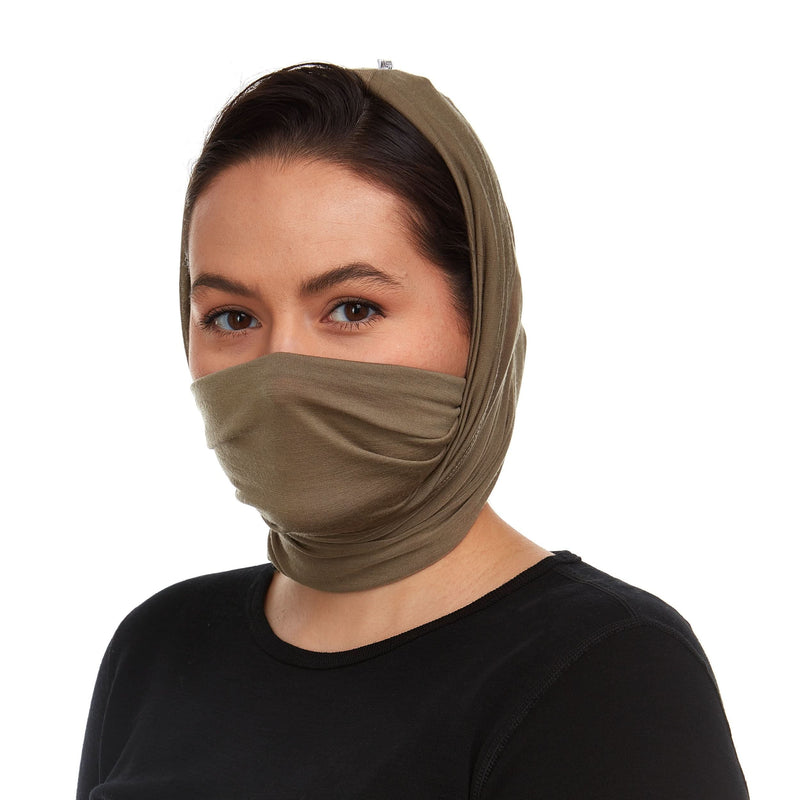 Load image into Gallery viewer, Microweight Wool Neck Gaiter Multiclava - Woolverino
