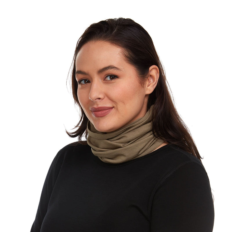 Load image into Gallery viewer, Microweight Wool Neck Gaiter Multiclava - Woolverino
