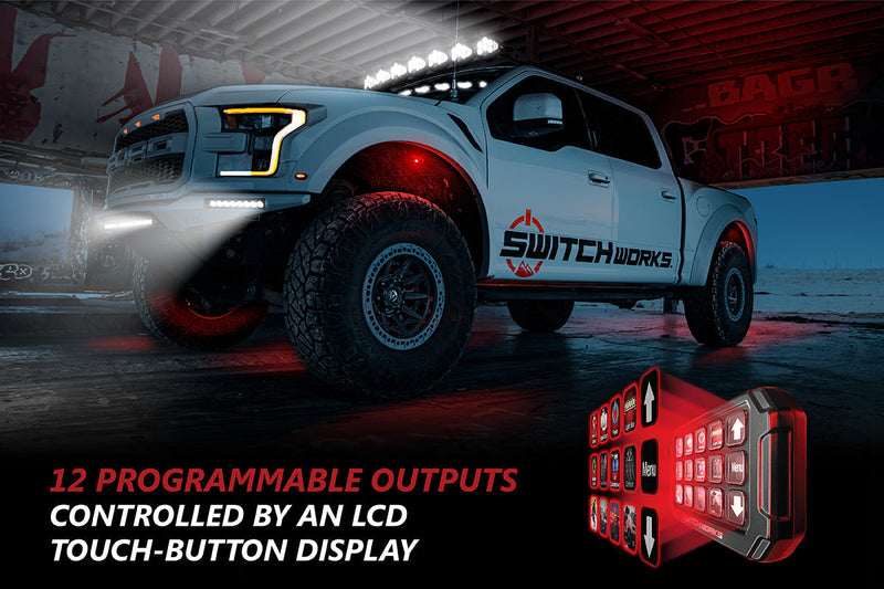 Load image into Gallery viewer, Alpha12 Digital Smart Switcher with 12-Outputs and Rollcage Mount
