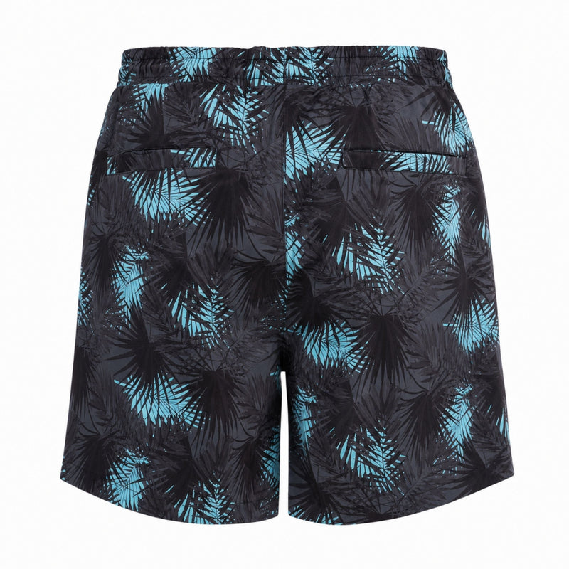 Load image into Gallery viewer, Midnight Palms - Waterproof Swim Shorts With A Waterproof Pocket
