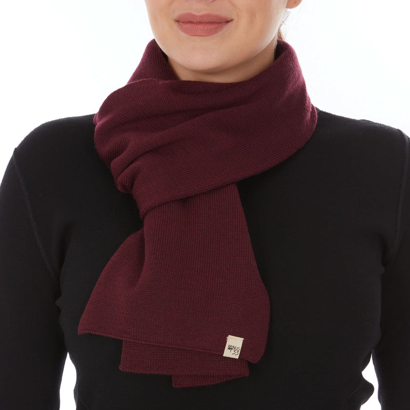 Load image into Gallery viewer, Merino Wool Knit Scarf | 100% Merino Wool
