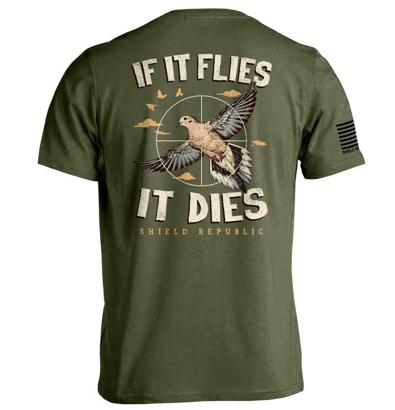 Load image into Gallery viewer, If It Flies It Dies Dove
