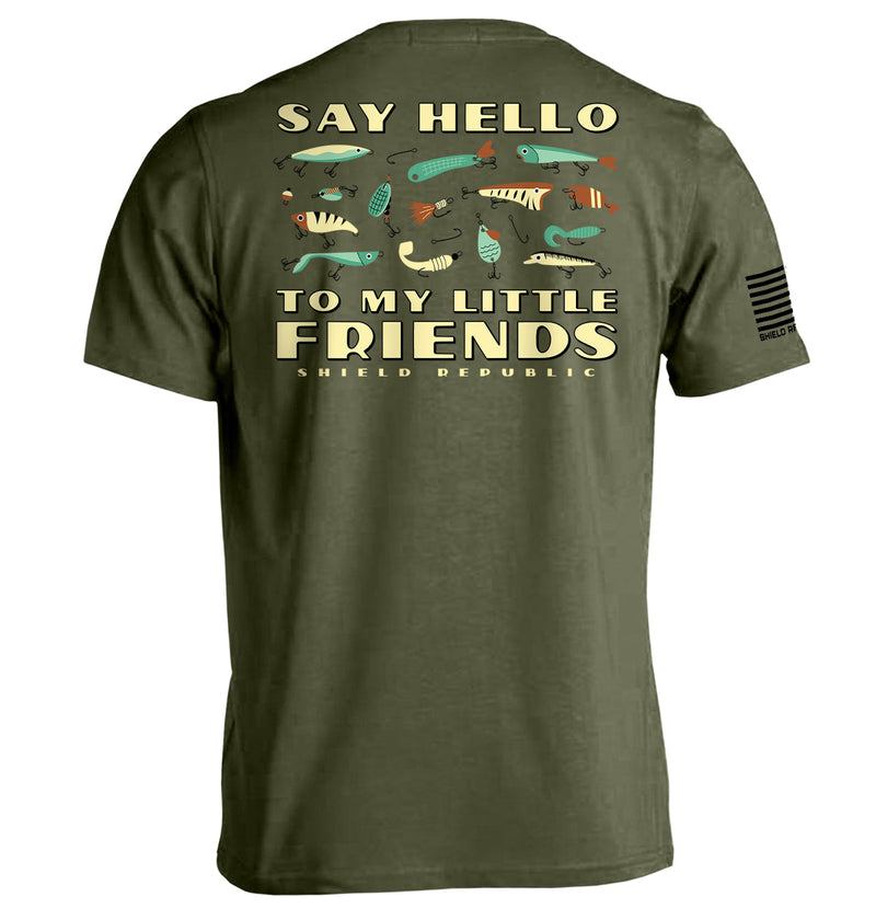Load image into Gallery viewer, Say Hello to My Little Friends Green
