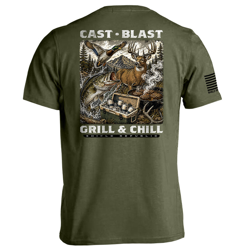 Load image into Gallery viewer, Cast Blast Grill &amp; Chill
