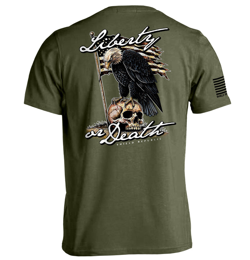 Load image into Gallery viewer, Liberty or Death Eagle
