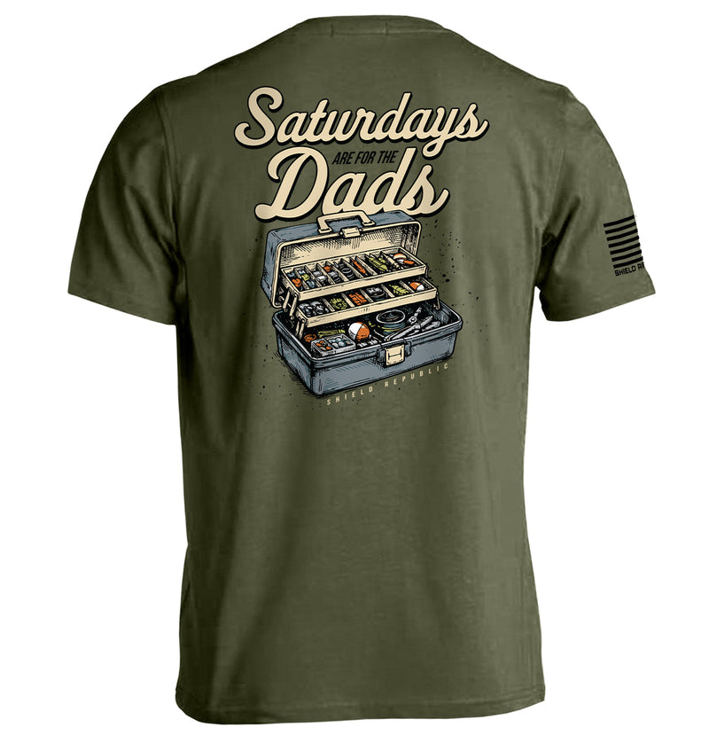 Load image into Gallery viewer, Saturdays Are For The Dads Tackle Box
