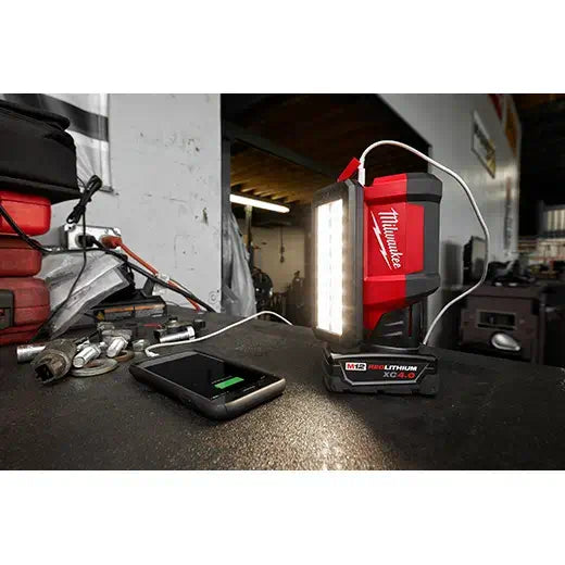 Load image into Gallery viewer, Milwaukee 2367-20 M12™ ROVER™ Service and Repair Flood Light w/ USB Charging
