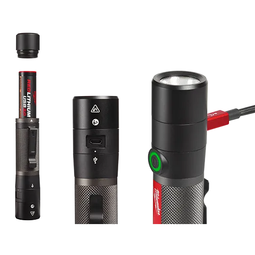Load image into Gallery viewer, Milwaukee 2160-21 USB Rechargeable 800L Compact Flashlight
