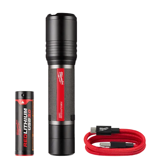 Load image into Gallery viewer, Milwaukee 2162-21 REDLITHIUM USB 2,000L Slide Focus Flashlight
