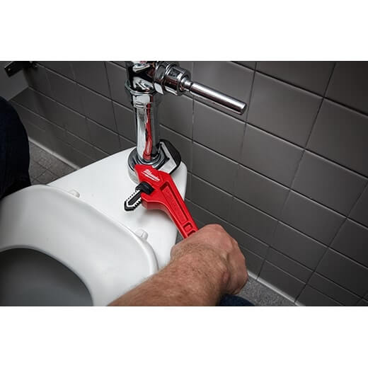 Load image into Gallery viewer, Milwaukee 48-22-7171 Steel Offset Hex Pipe Wrench
