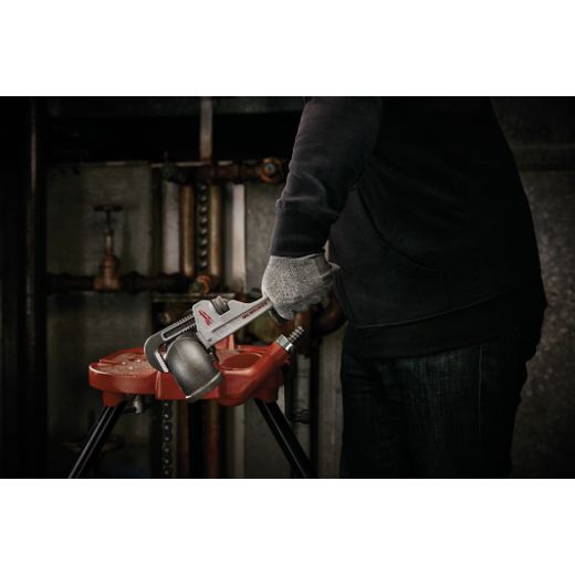 Load image into Gallery viewer, Milwaukee 48-22-7210 10” Aluminum Pipe Wrench
