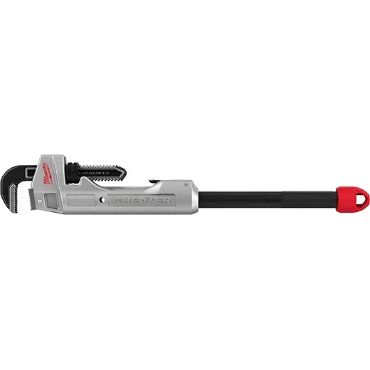 Load image into Gallery viewer, Milwaukee 48-22-7318 CHEATER Aluminum Adaptable Pipe Wrench
