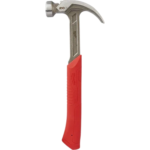 Load image into Gallery viewer, Milwaukee 48-22-9080 20oz Curved Claw Smooth Face Hammer
