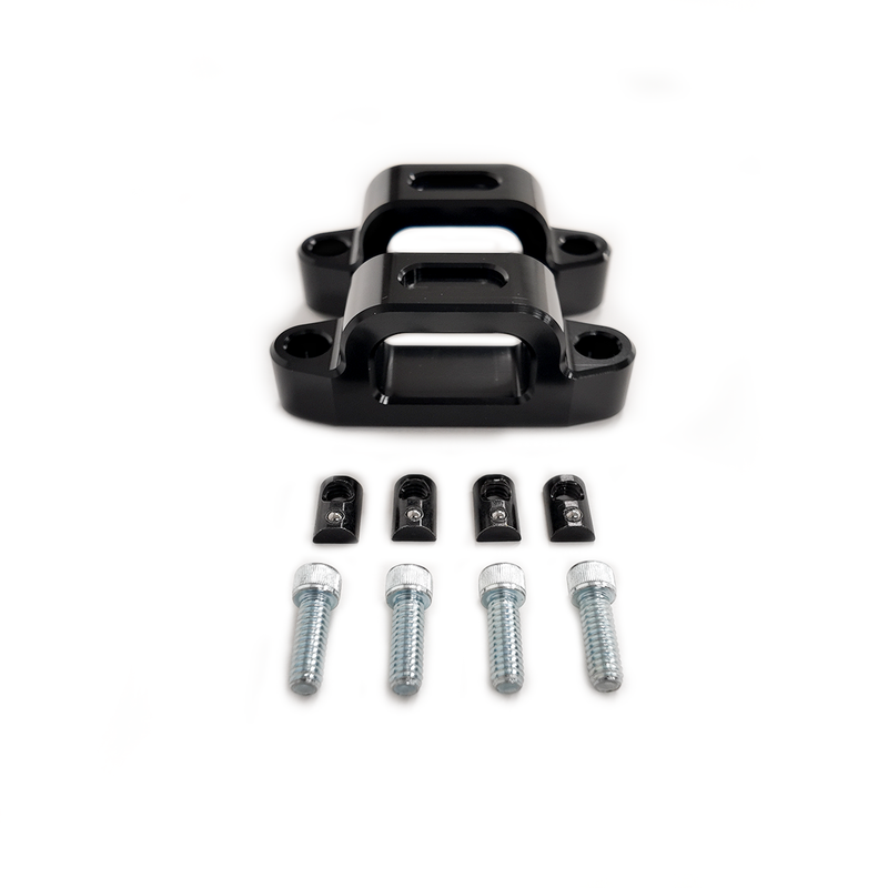 Load image into Gallery viewer, Billet Roof Rack Tie Down Kit For Victory 4x4, Prinsu, Cali Raised LED Roof Rack
