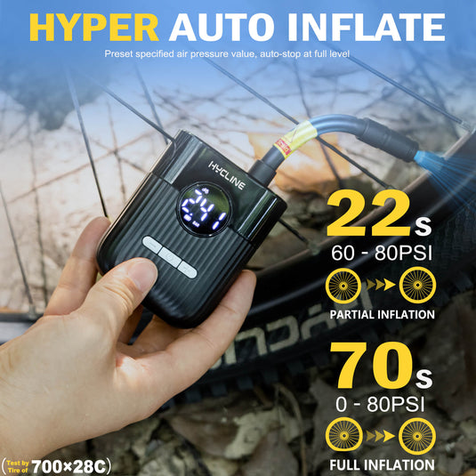 [On Clearance!] Hycline E-Mini Bike Pump