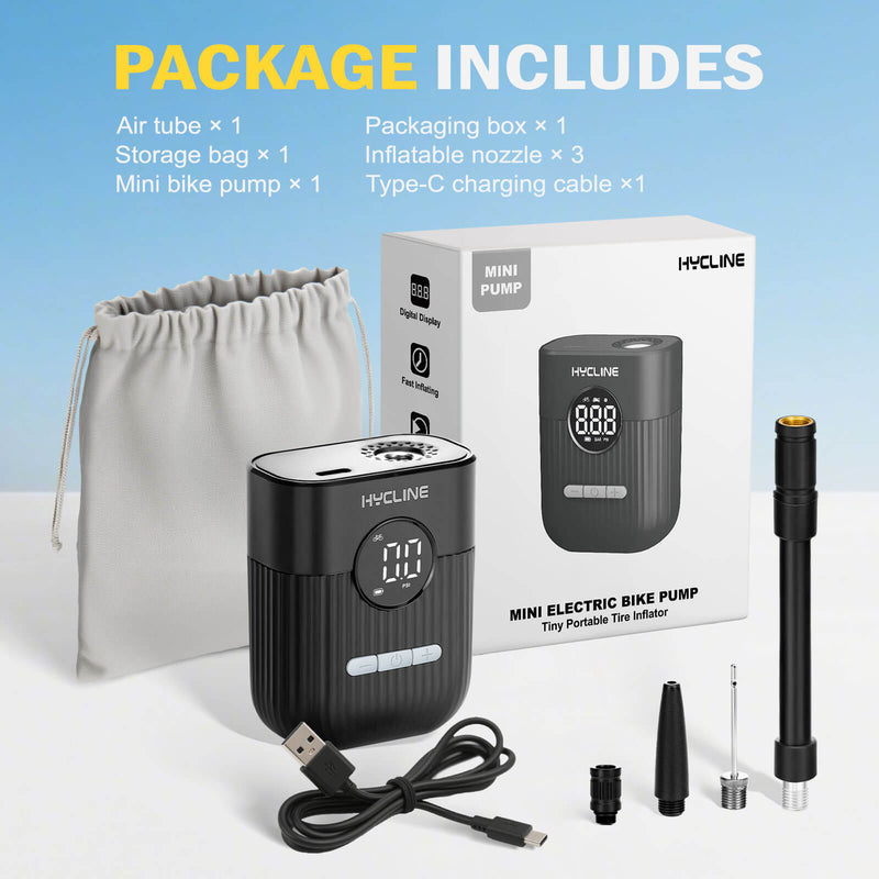 Load image into Gallery viewer, [On Clearance!] Hycline E-Mini Bike Pump
