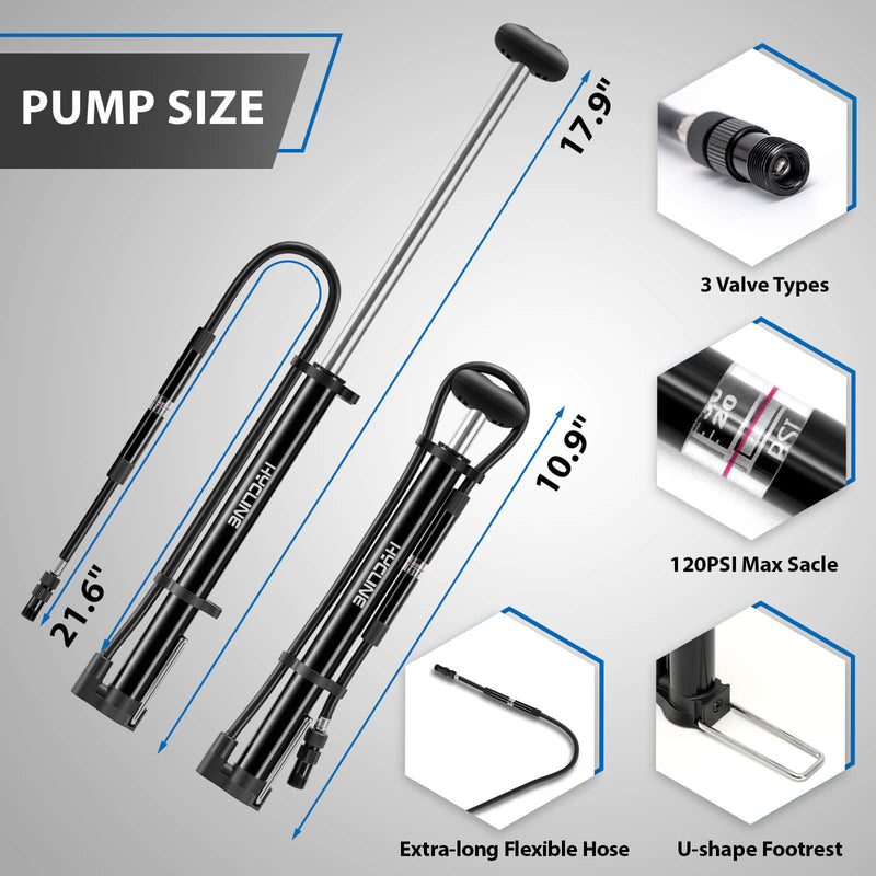 Load image into Gallery viewer, Mege2 140 PSI Portable Bike Pump
