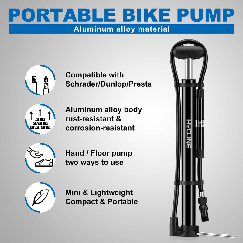 Load image into Gallery viewer, Mege2 140 PSI Portable Bike Pump
