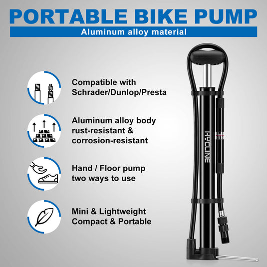 Mege2 140 PSI Portable Bike Pump