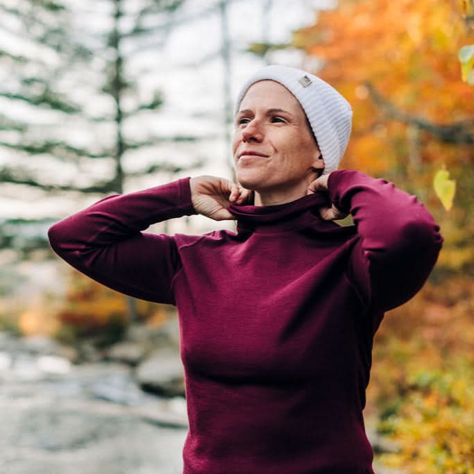 Load image into Gallery viewer, Women's Midweight Merino Wool Turtleneck | 100% Merino Wool
