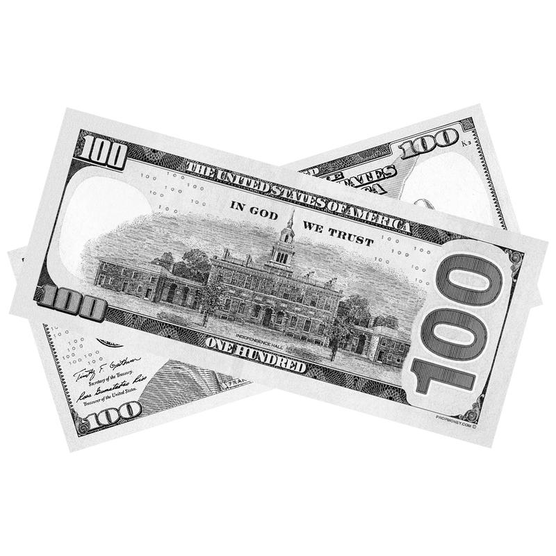 Load image into Gallery viewer, 100x $100 New Series Monochrome Gray Bills
