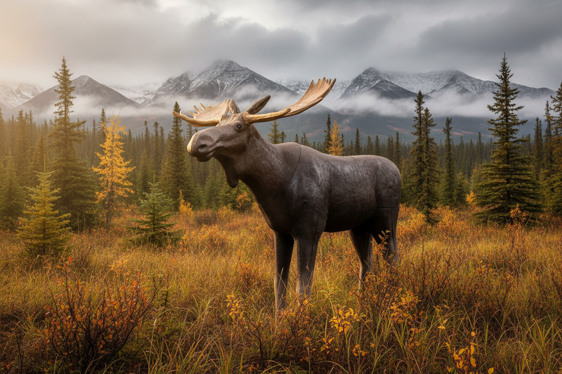 Load image into Gallery viewer, Real Wild 3D Yukon Moose
