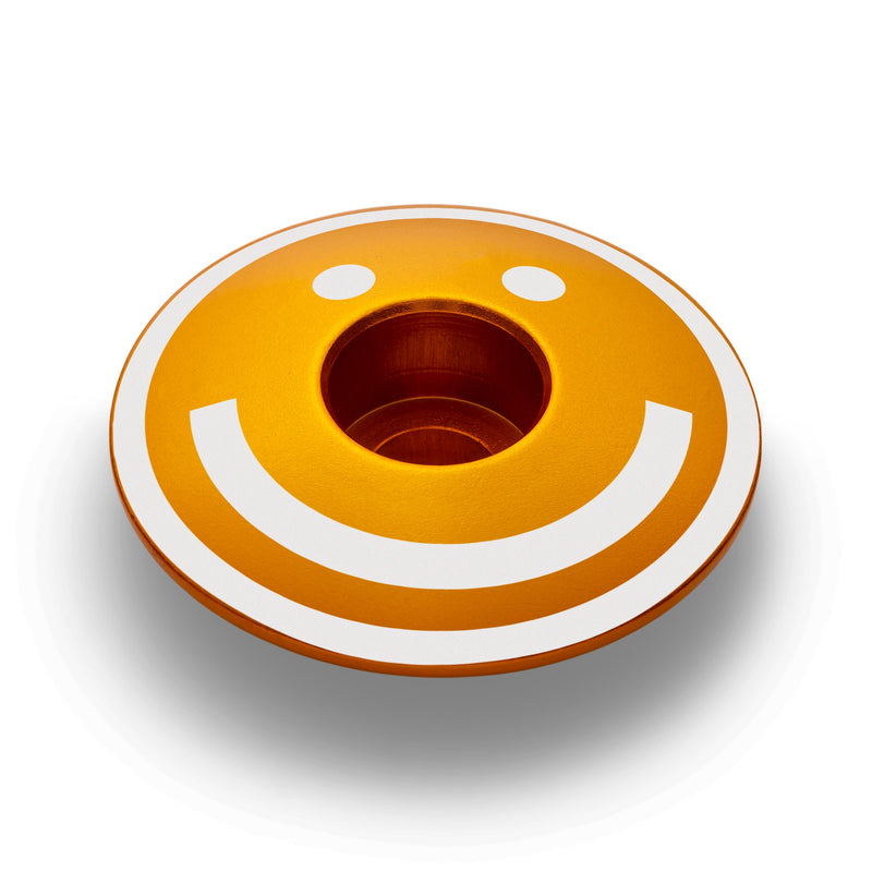 Load image into Gallery viewer, More Miles. All Smiles Bicycle Headset Cap
