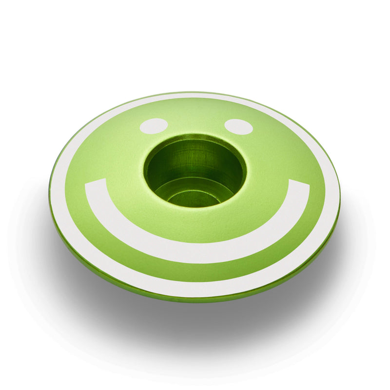 Load image into Gallery viewer, More Miles. All Smiles Bicycle Headset Cap
