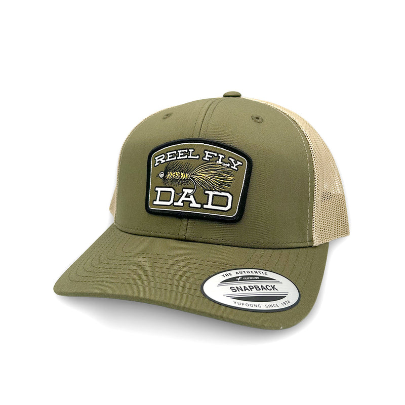 Load image into Gallery viewer, Reel Fly Dad (Woven Patch)
