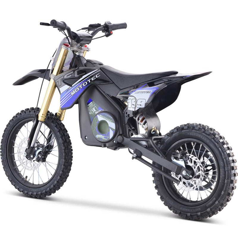 Load image into Gallery viewer, MotoTec 48v Pro Electric Dirt Bike 1600w Lithium Blue
