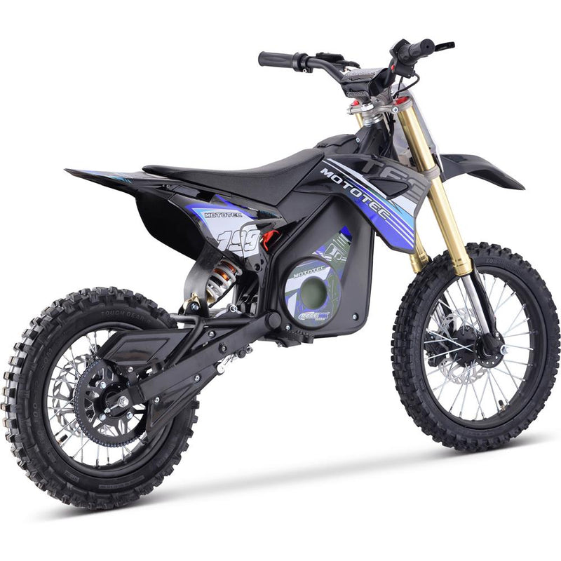 Load image into Gallery viewer, MotoTec 48v Pro Electric Dirt Bike 1600w Lithium Blue
