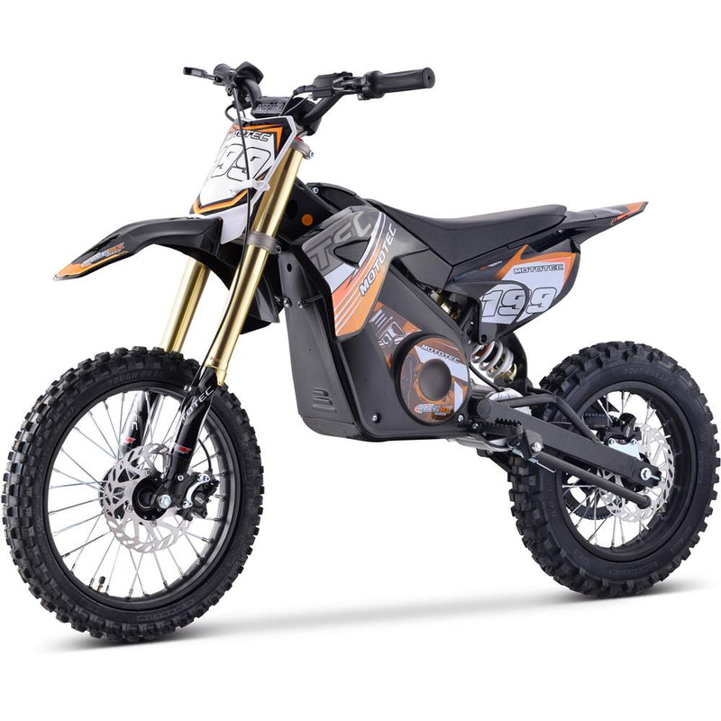 Load image into Gallery viewer, Orange MotoTec 48v Pro Electric Dirt Bike 1600w Lithium
