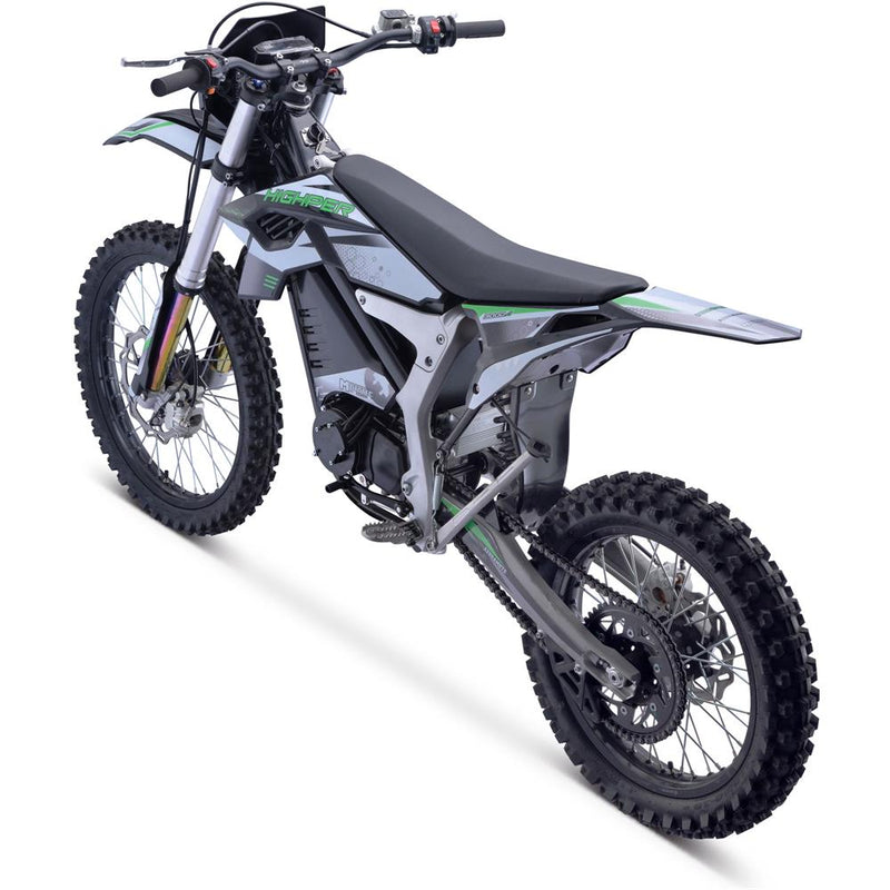Load image into Gallery viewer, MotoTec Venom 72v 12000w Electric Dirt Bike White
