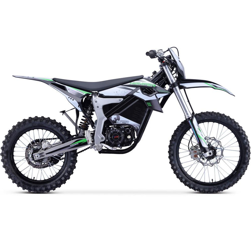 Load image into Gallery viewer, MotoTec Venom 72v 12000w Electric Dirt Bike White
