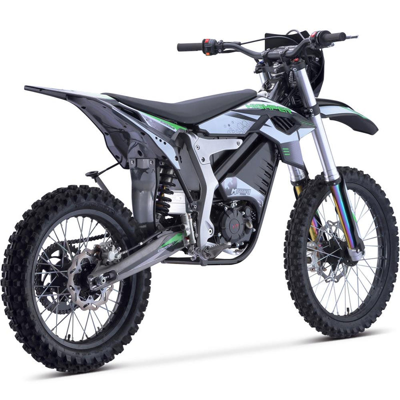Load image into Gallery viewer, MotoTec Venom 72v 12000w Electric Dirt Bike White
