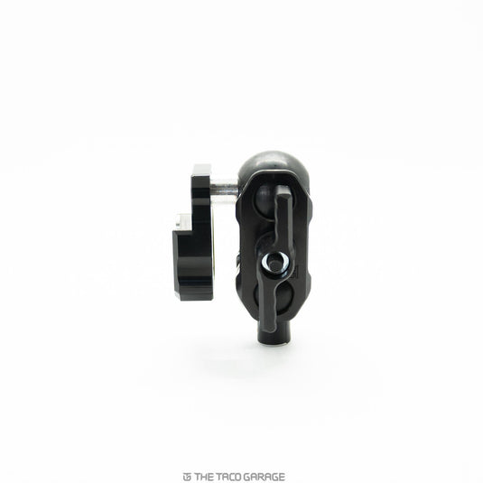 Radio Mic Mount with 1" Ball Adapter (Machined Aluminum)