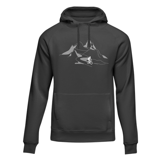 Mountain Cycling Adult Fleece Hooded Sweatshirt