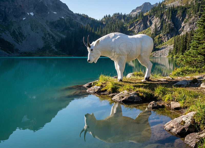 Load image into Gallery viewer, Real Wild 3D Mountain Goat Foam Archery Target

