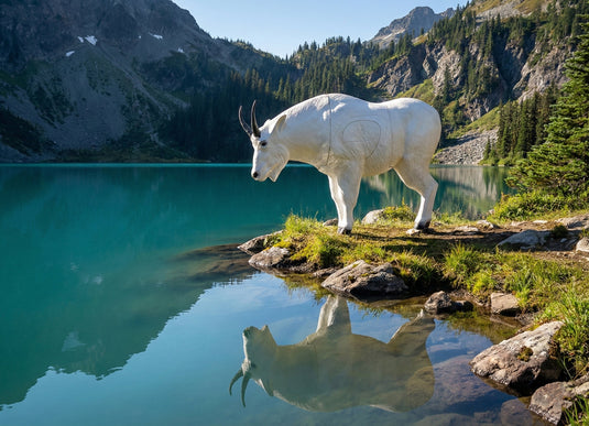 Real Wild 3D Mountain Goat Foam Archery Target