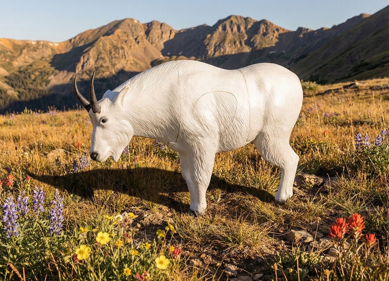 Load image into Gallery viewer, Real Wild 3D Mountain Goat Foam Archery Target

