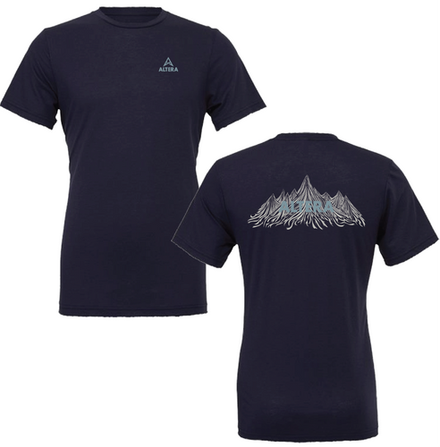 Altera Graphic T-Shirt - Navy Blue