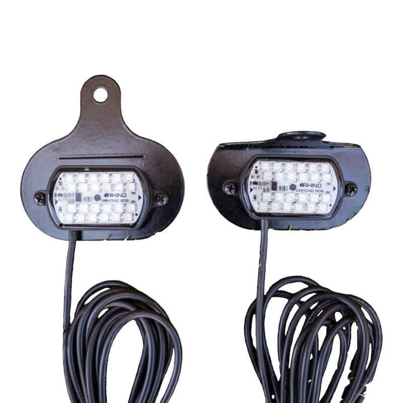 Load image into Gallery viewer, Rhino Lights Rock Light Mounting Brackets
