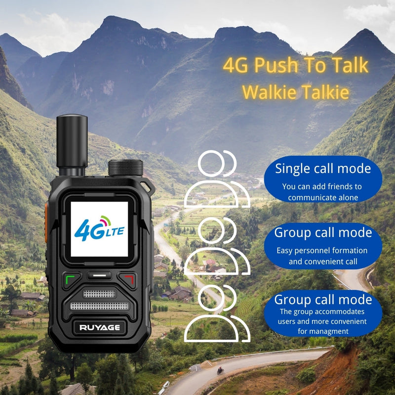 Load image into Gallery viewer, Ruyage X10 Two Way Radio Nationwide LTE Push-to-Talk Walkie Talkie
